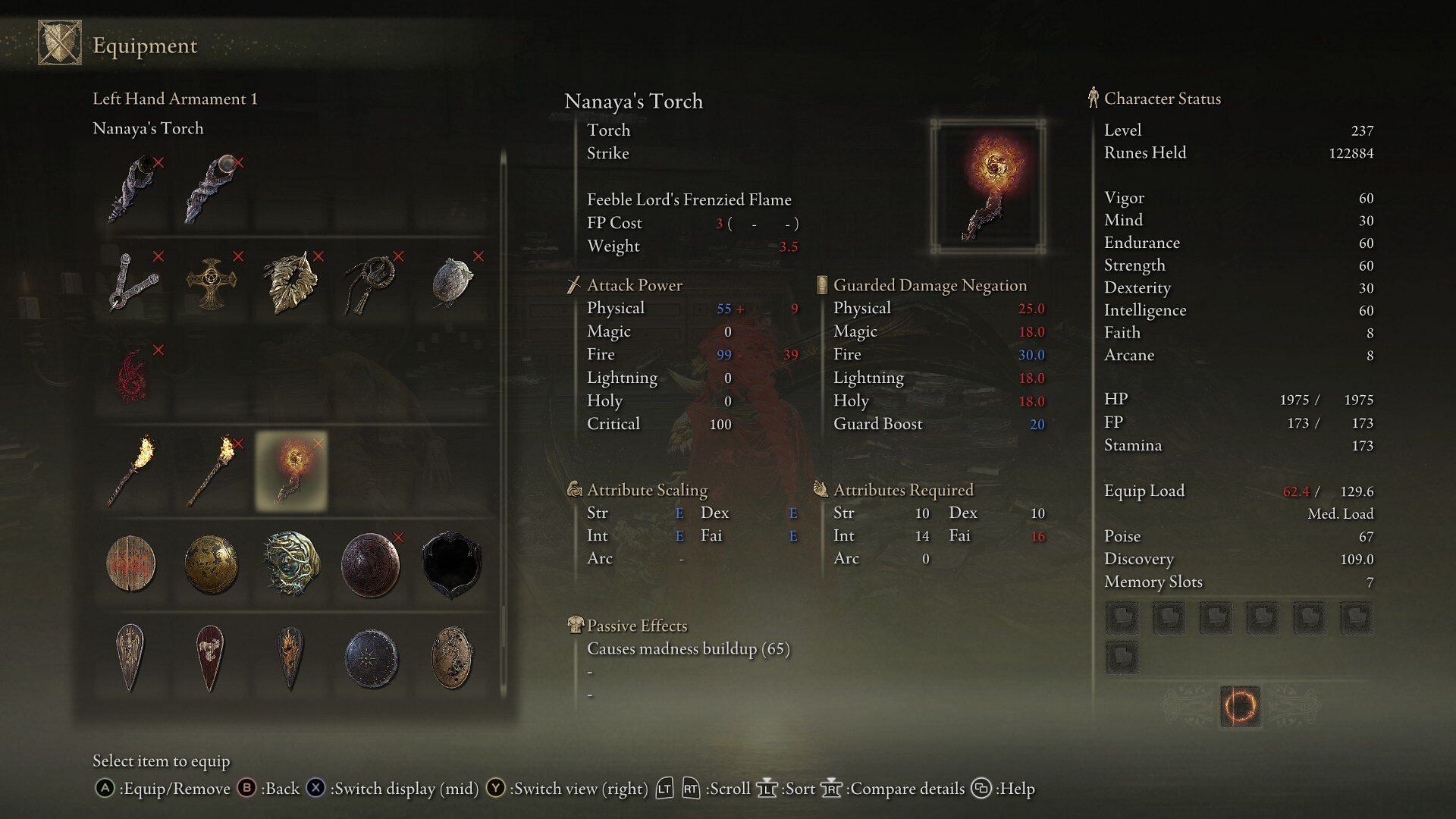 Nanaya's Torch in Elden Ring Shadow of the Erdtree (Image via FromSoftware)